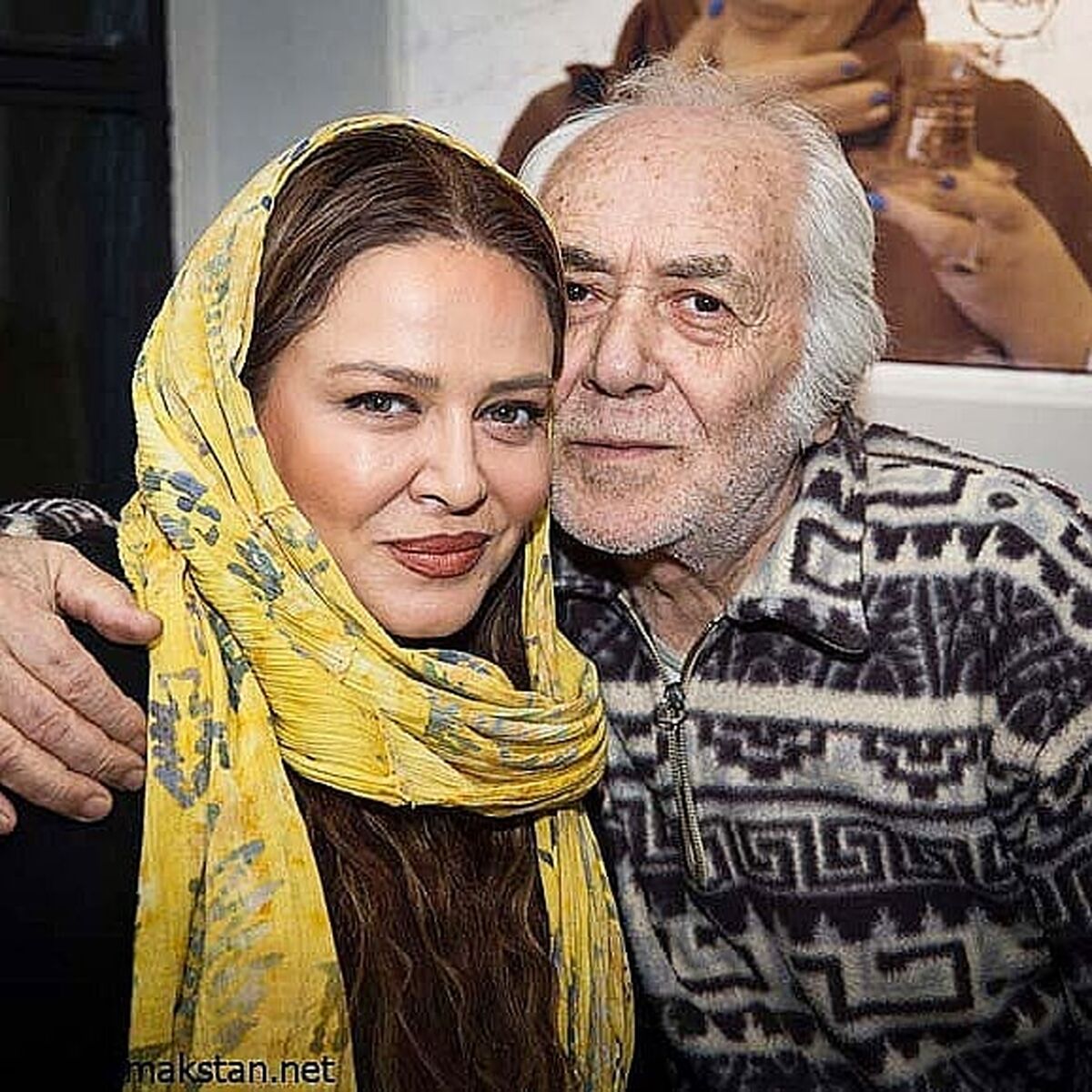 بهاره رهنما از حیاط خانه اش رونمایی کرد 