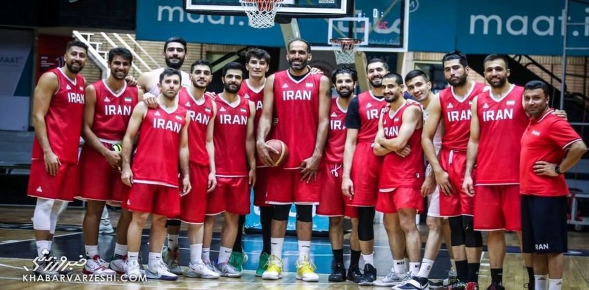 همگروهی ایران با سوریه و قزاقستان | استارت مسابقات بسکتبال کاپ آسیا
