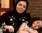 همسر مهناز افشار در مراسم چهلم آزاده نامداری + عکس دیده نشده