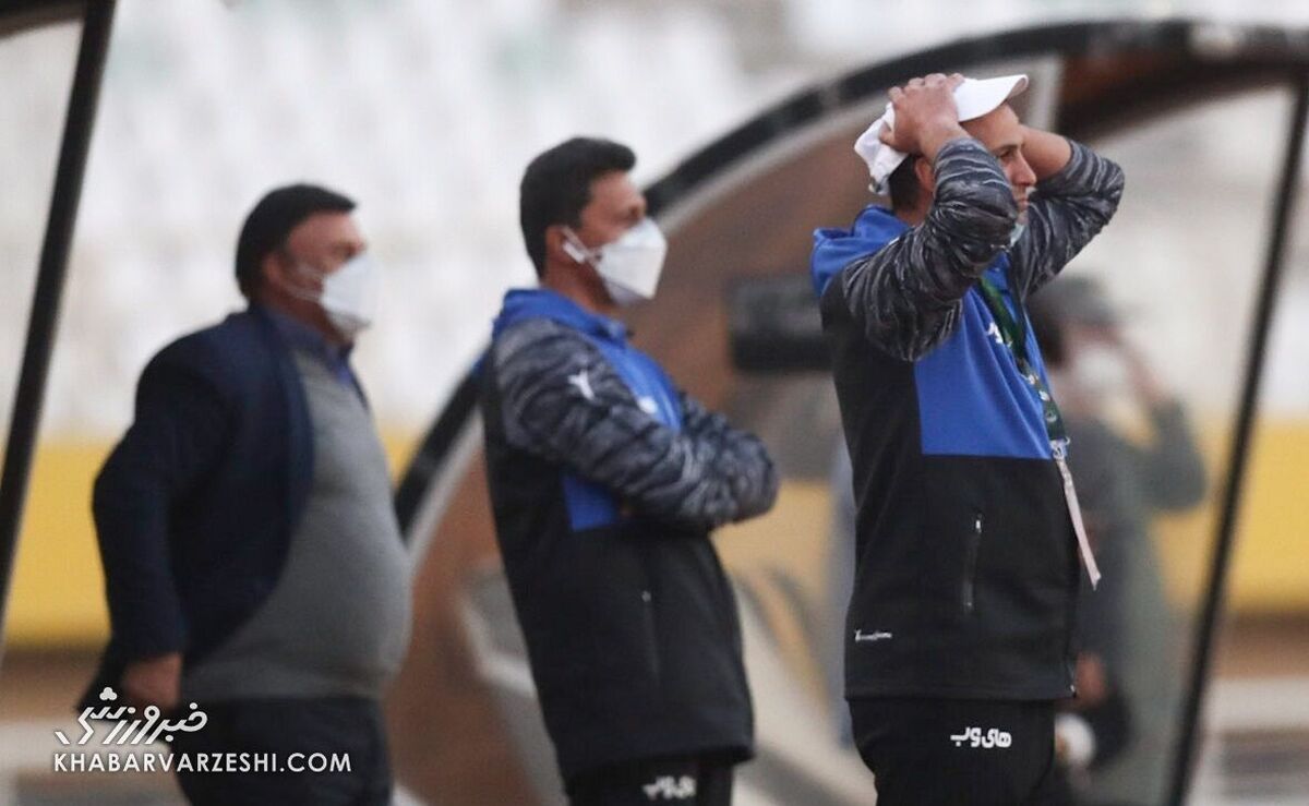 سوتی ستاره استقلالی در مرود قهرمانی پرسپولیس