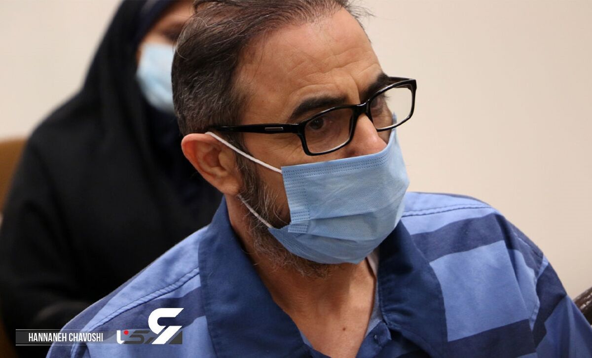 اولین تصویر از سرکده گروهک ترورسیستی| حبیب فرج‌الله چعب در دادگاه انقلاب