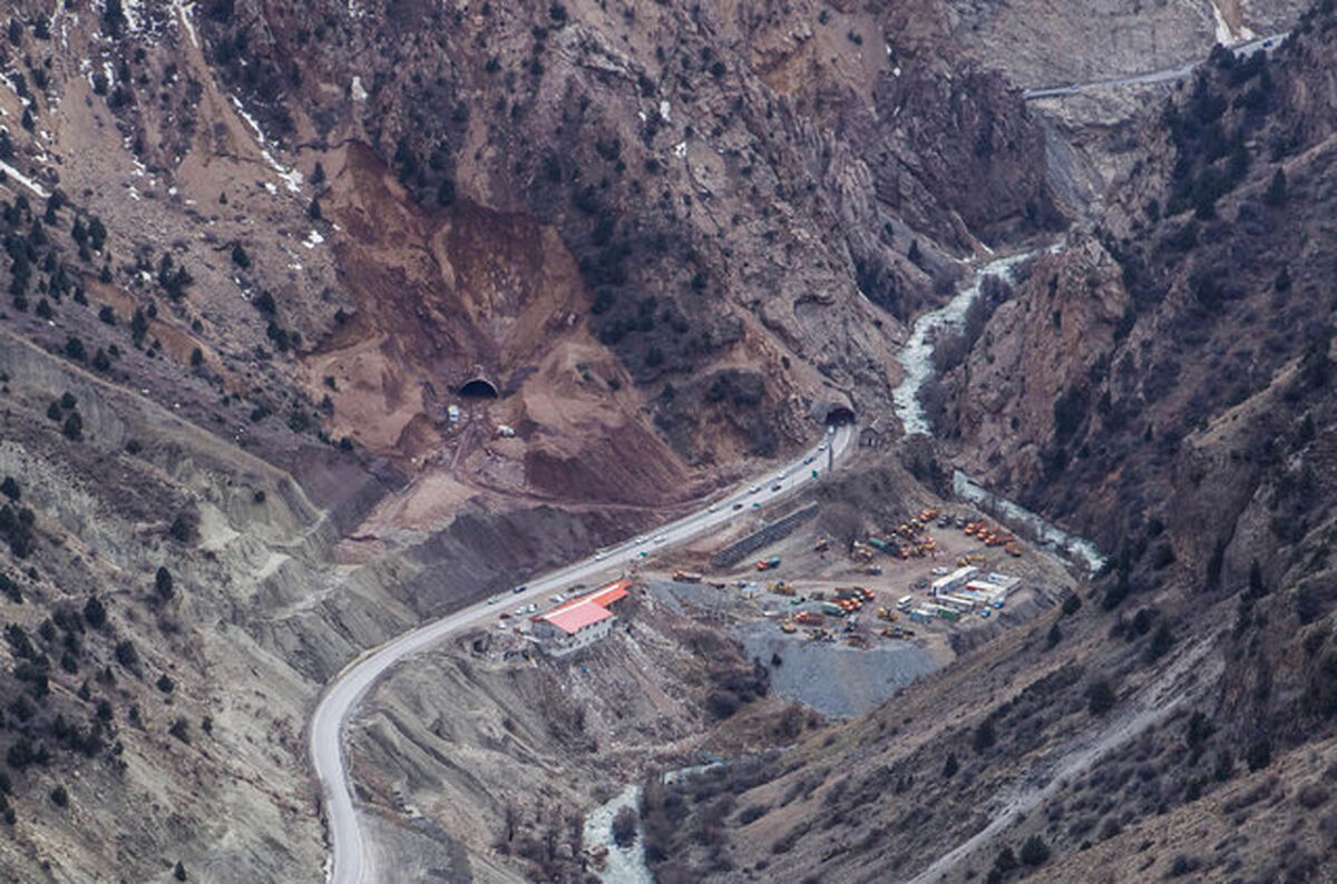 تصویر وحشتناک آخرالزمانی از جاده هراز
