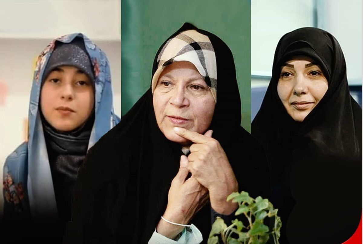 رفتار تند فائزه هاشمی به ظریف 