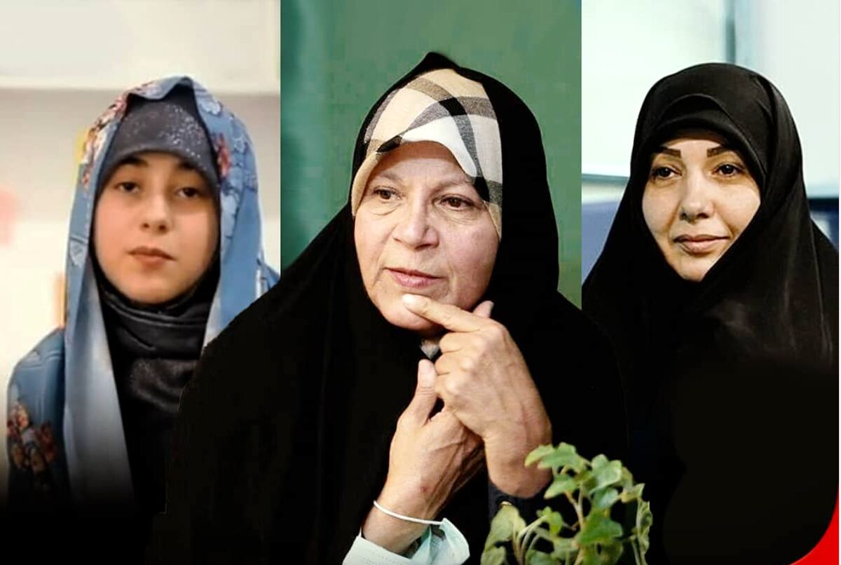 رفتار تند فائزه هاشمی به ظریف 