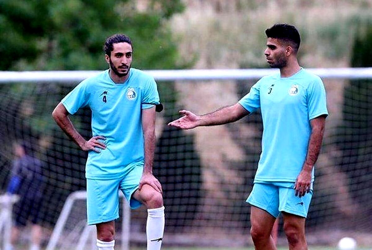 مرادمند و یزدانی در لباس سربازی 