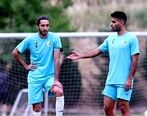 مرادمند و یزدانی در لباس سربازی 