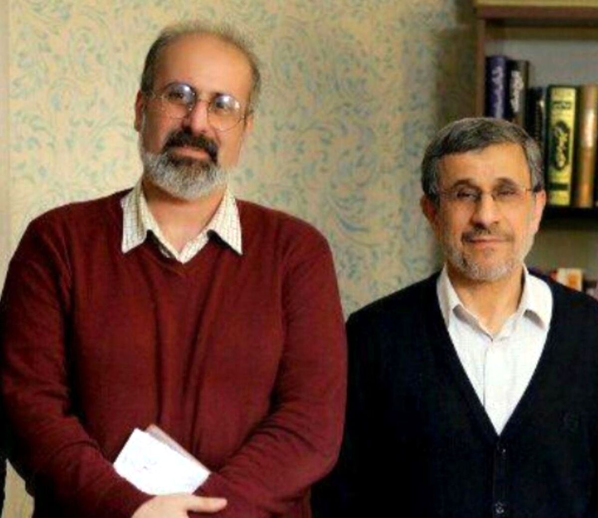 تصویر عجیبی که مشاور محمود احمدی نژاد لو داد