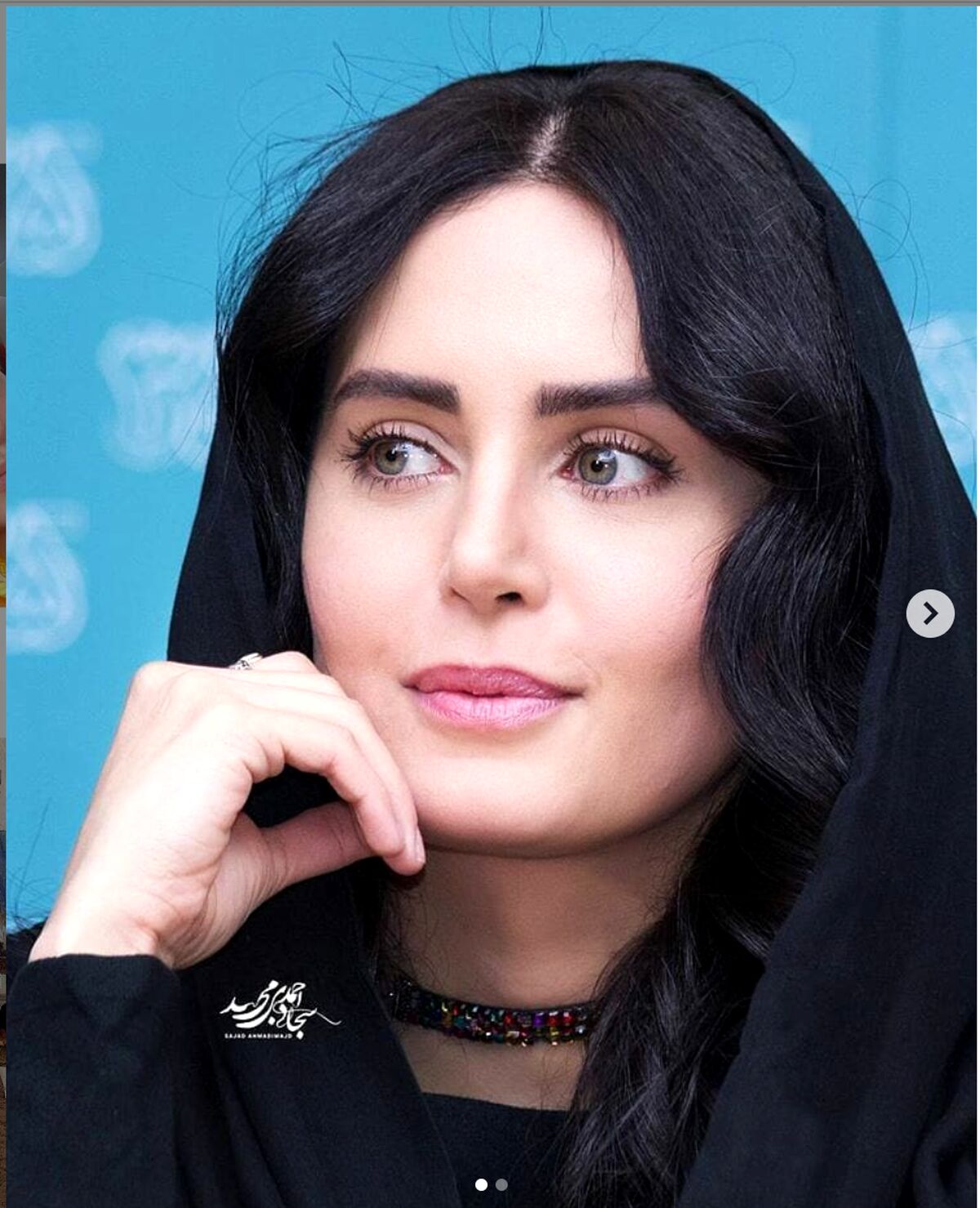 صورت برنزه الناز شاکردوست/ عکس