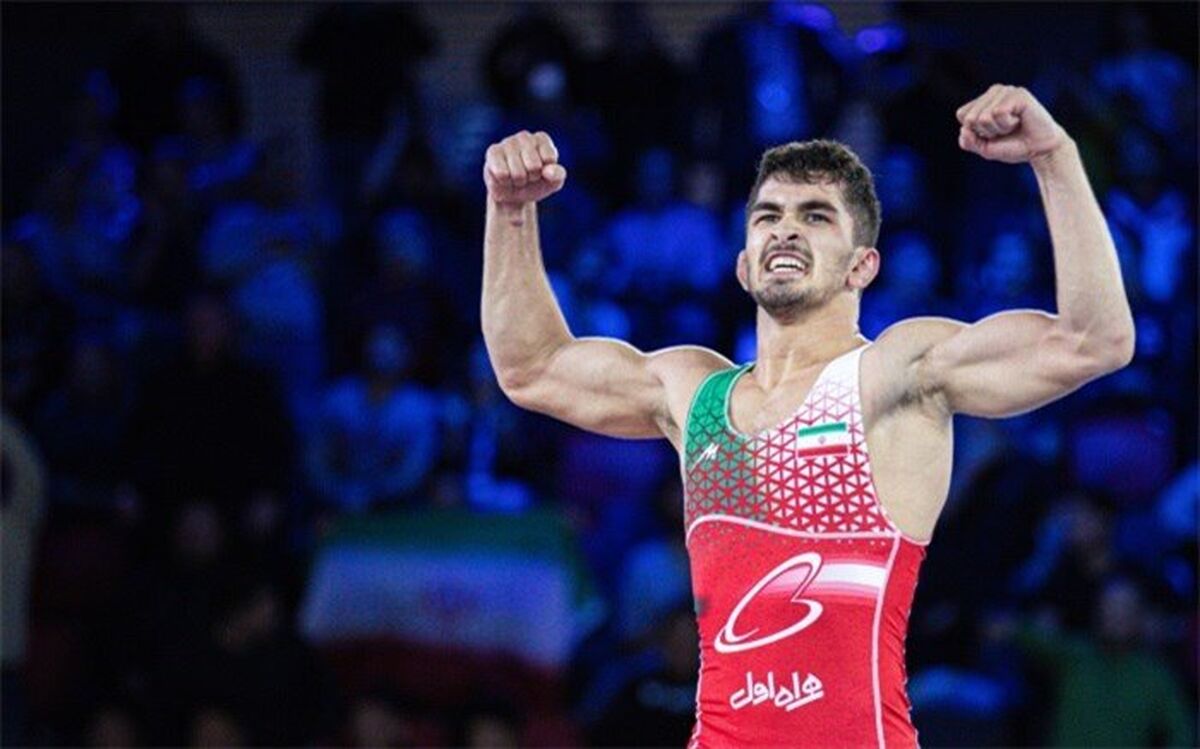 امیر محمد یزدانی نایب قهرمان کشتی جهان شد