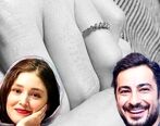 نوید محمدزاده با فرشته حسینی ازدواج کرد /  عکس حلقه گران قیمت این بازیگر خانوم