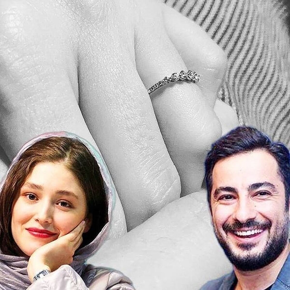 نوید محمدزاده با فرشته حسینی ازدواج کرد /  عکس حلقه گران قیمت این بازیگر خانوم