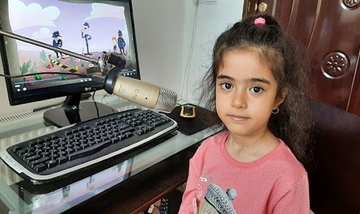 رونیکا رجبی دختر 6 ساله نابغه 25 شاگرد دارد!