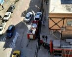 سقوط تکان دهنده کارگر بخت برگشته از طبقه هفتم