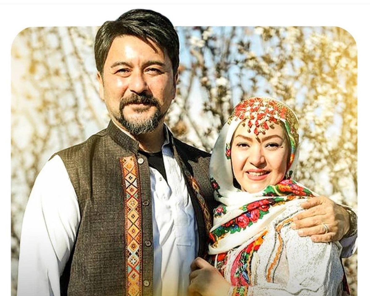 عکس شاد امیرحسین صدیق و همسرش