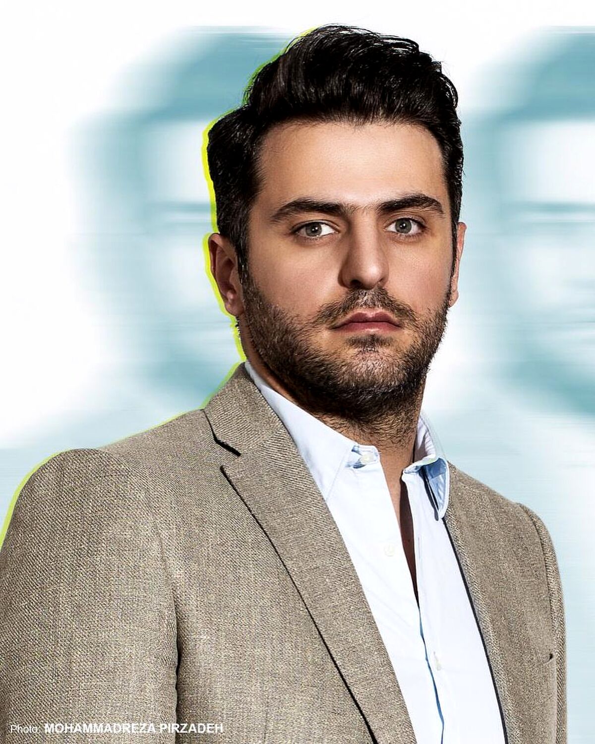 سلفی تعجب برانگیز علی ضیا| علی ضیا از قیافه افتاد!| چه بلایی سر قیافه علی ضیا آمده؟