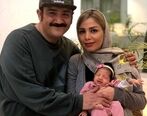 عکس نامتعارف همسر مهران غفوریان سوژه شد | همسر مهران غفوریان با این بوسه عجیب و غریب غوغا به پا کرد!