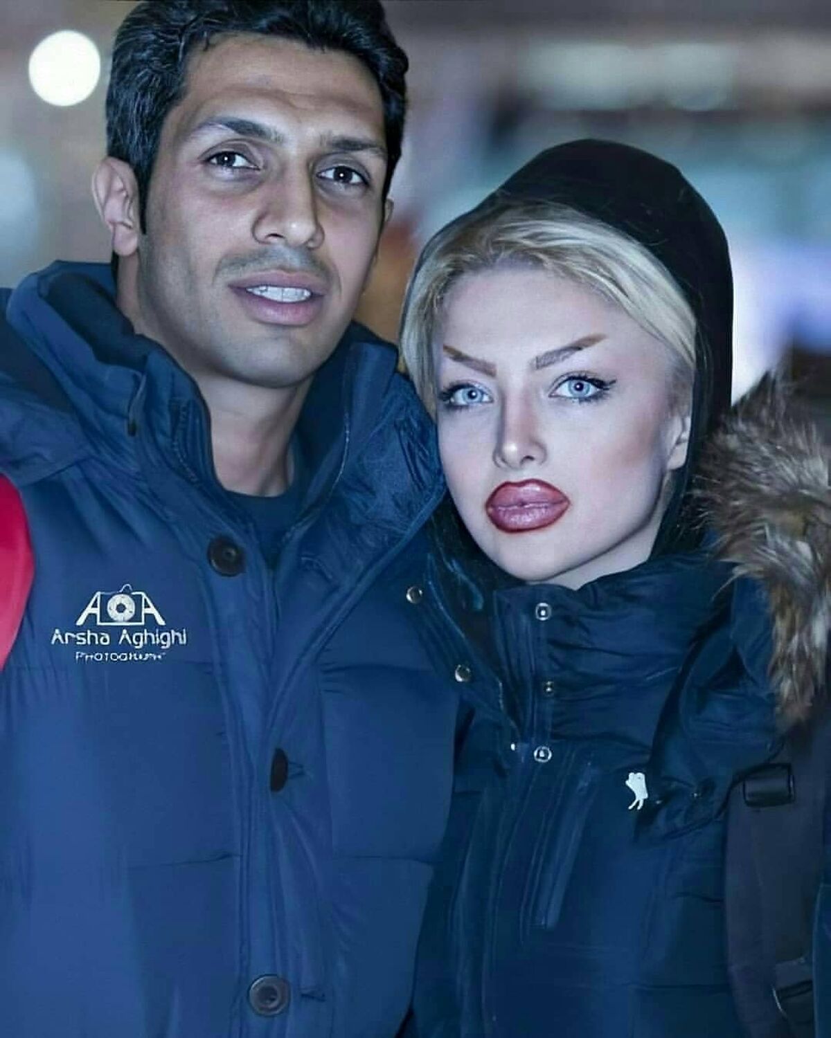 همسران فوتبالیست های ایرانی + عکس های دو نفره دیده نشده