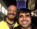 عکس زیرخاکی امیر نوری با امیر جعفری