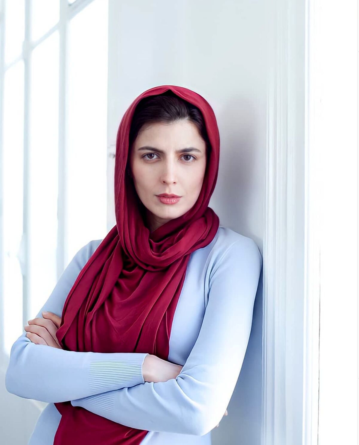 لیلا حاتمی جلوی دوربین ترنس مالیک